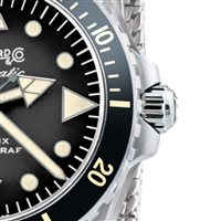 Armbanduhr Eberhard Scafograf 200 mcmlix in Stahl 41047.01 CAM2C - 41047.01 CAM2C
